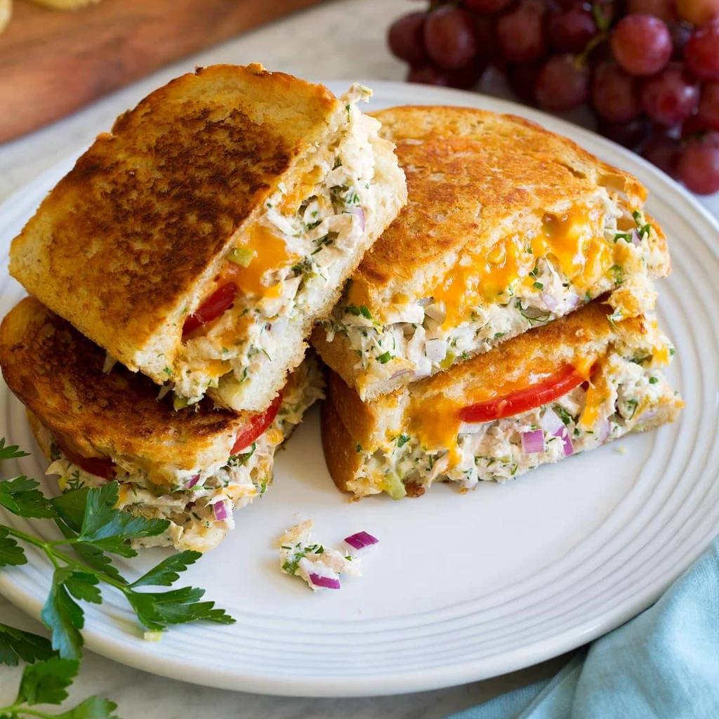Tuna Supreme Melt Sandwich