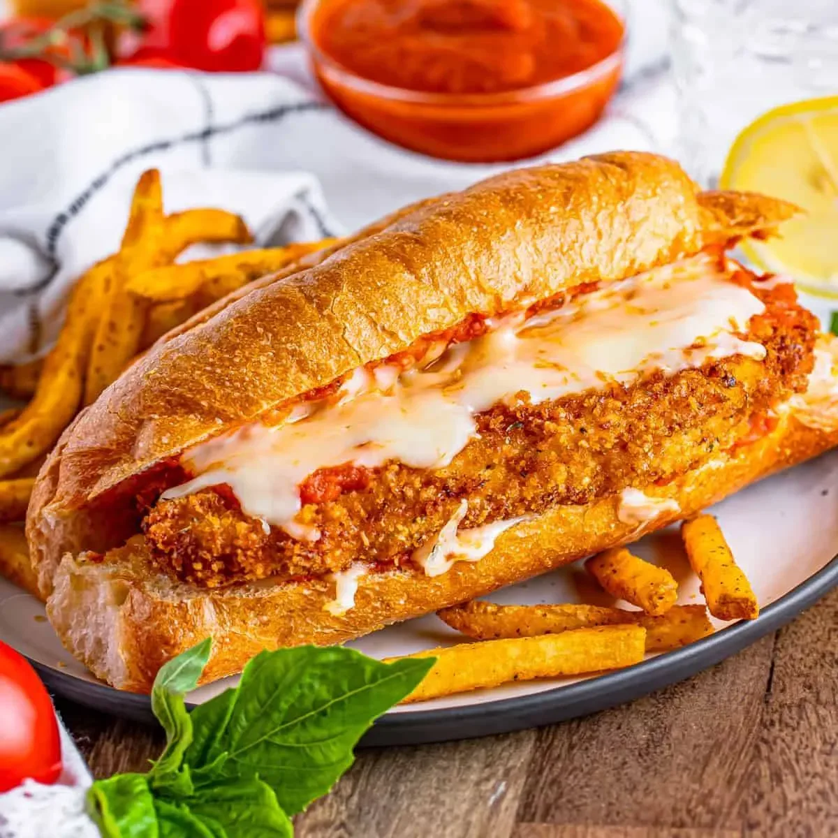 Chicken Parmigiana Sandwich